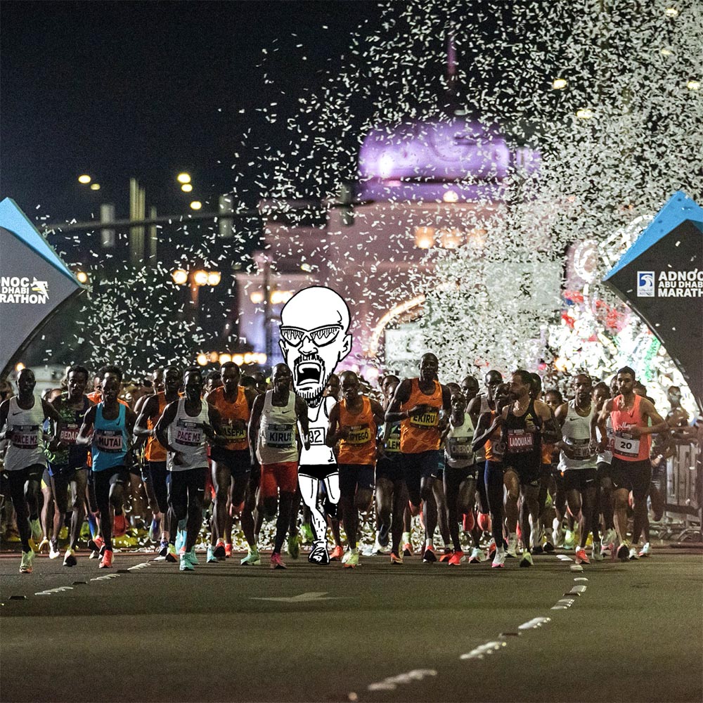 Abu Dhabi Marathon: voglia di corsa