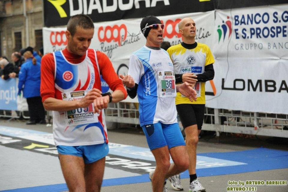 Maratona di Reggio Emilia Arrivo