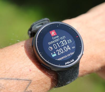 polar vantage v2 corsa dati